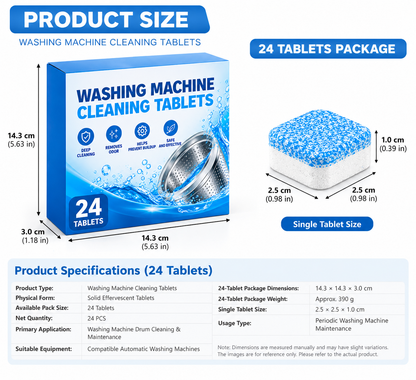 Washing Machine Cleaning Tablets