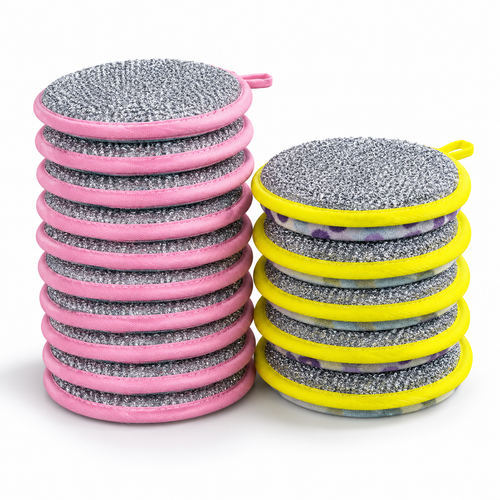 Dual-Sided Thick Cleaning Sponge